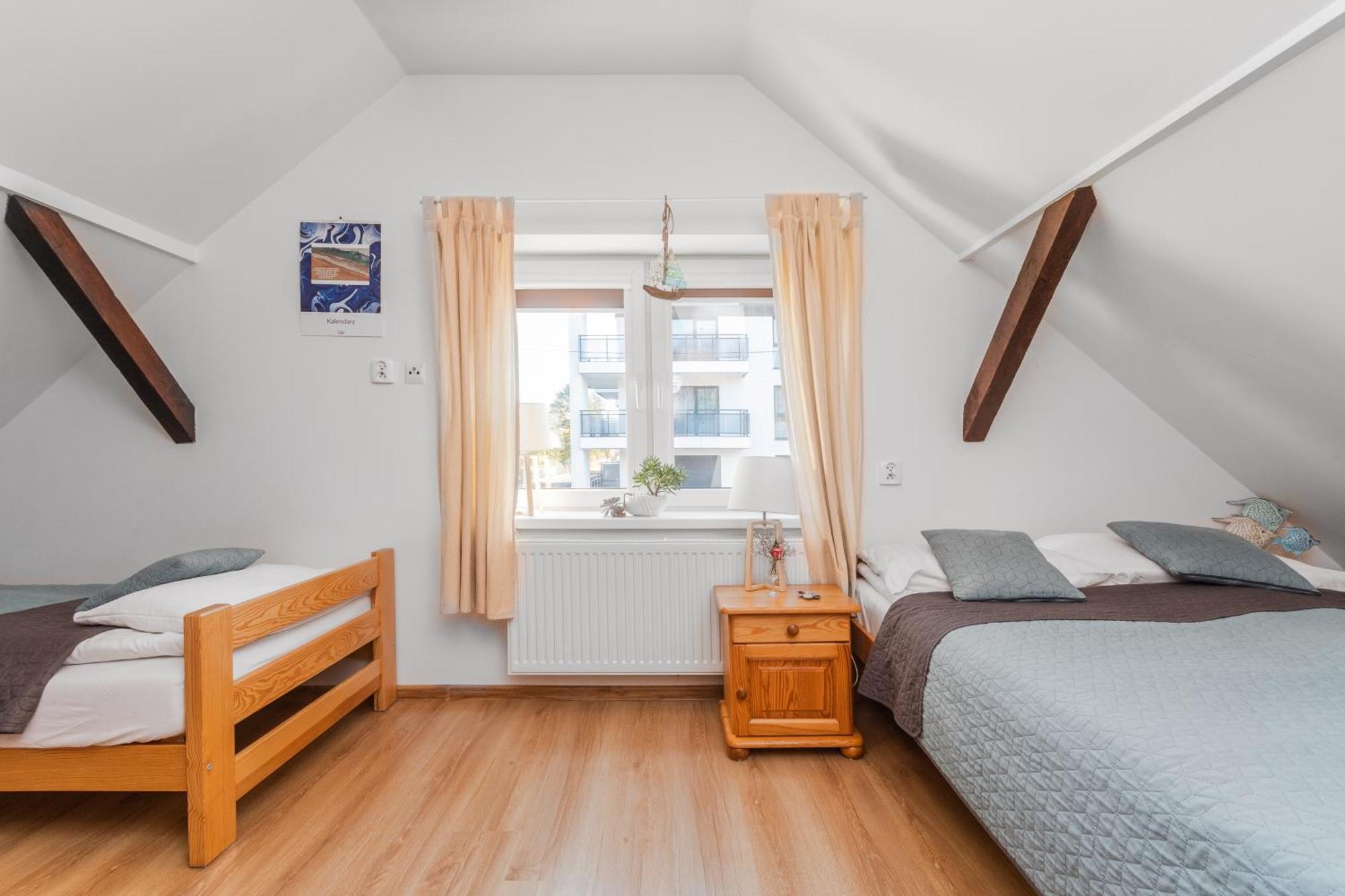 Jantar, Dom Blisko Plazy Z Sauna Exterior foto